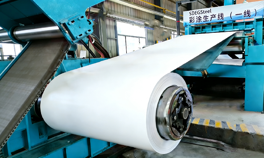 AZ150G COLOR COATED GALVALUME STEEL COIL