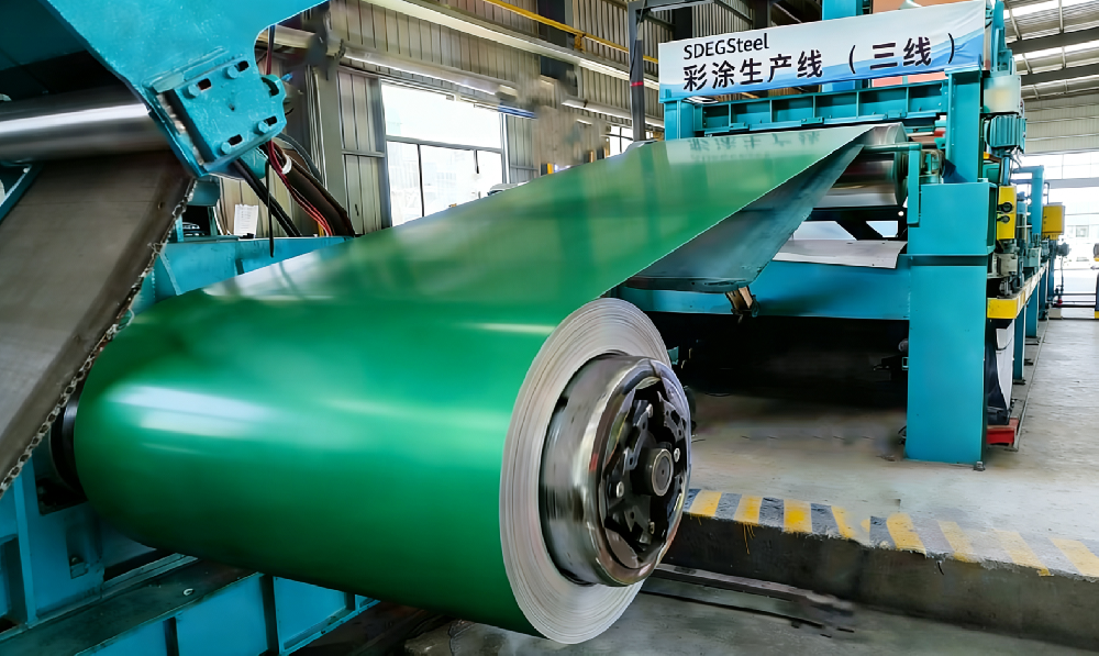 BOBINA DE ACERO GALVALUME PRE-PINTADO