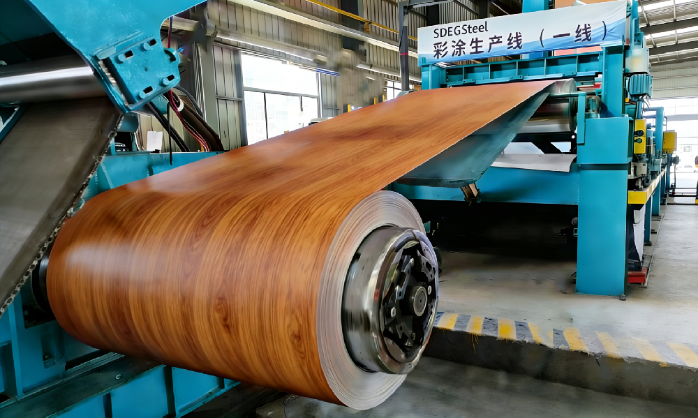 WOOD PATTERN  PPGI COIL
