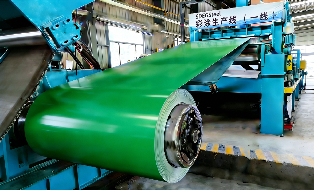 MATT GALVANIZED COLOR PAINTED STEEL COIL